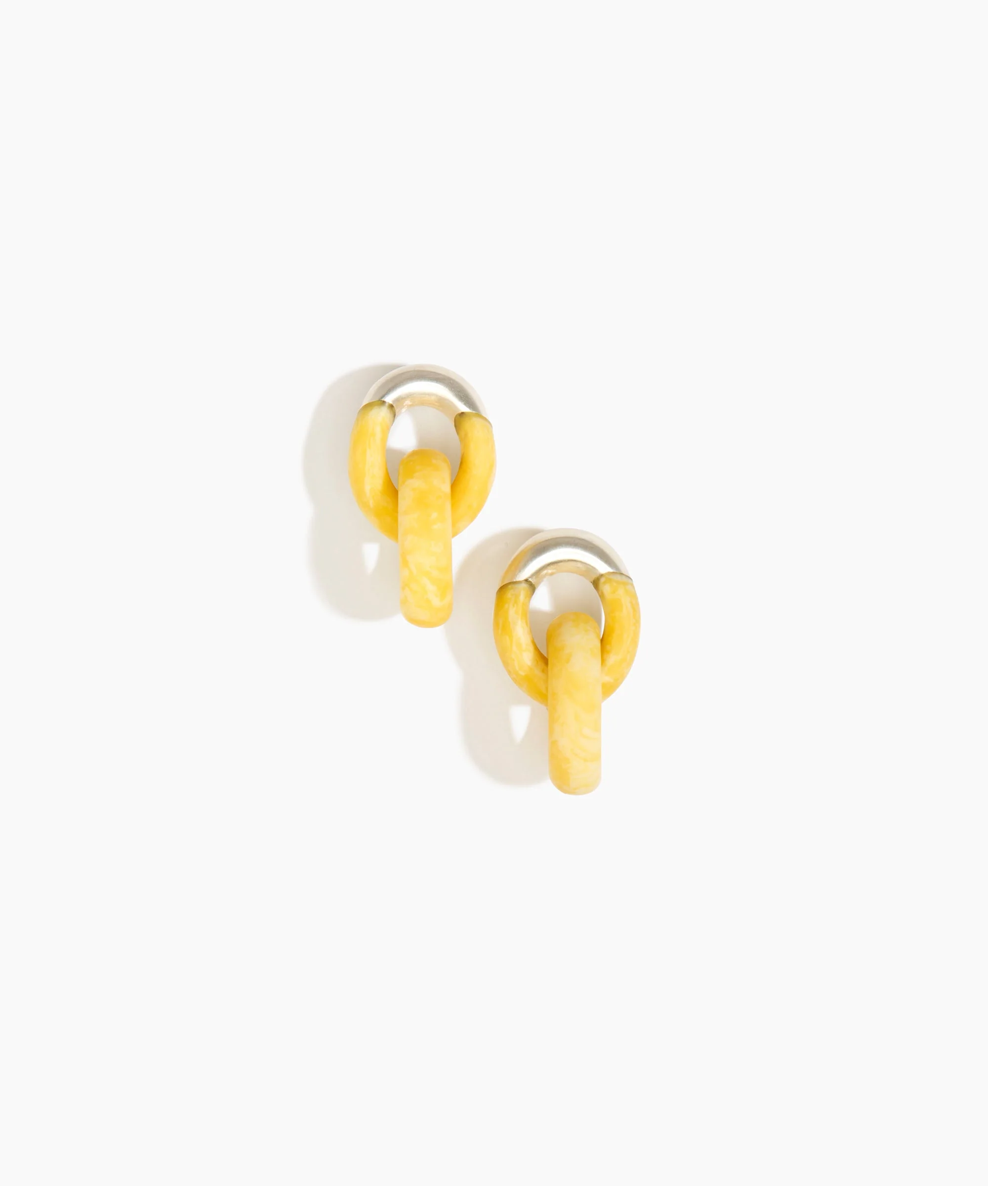 Small Rock Chain Earrings - Image 5