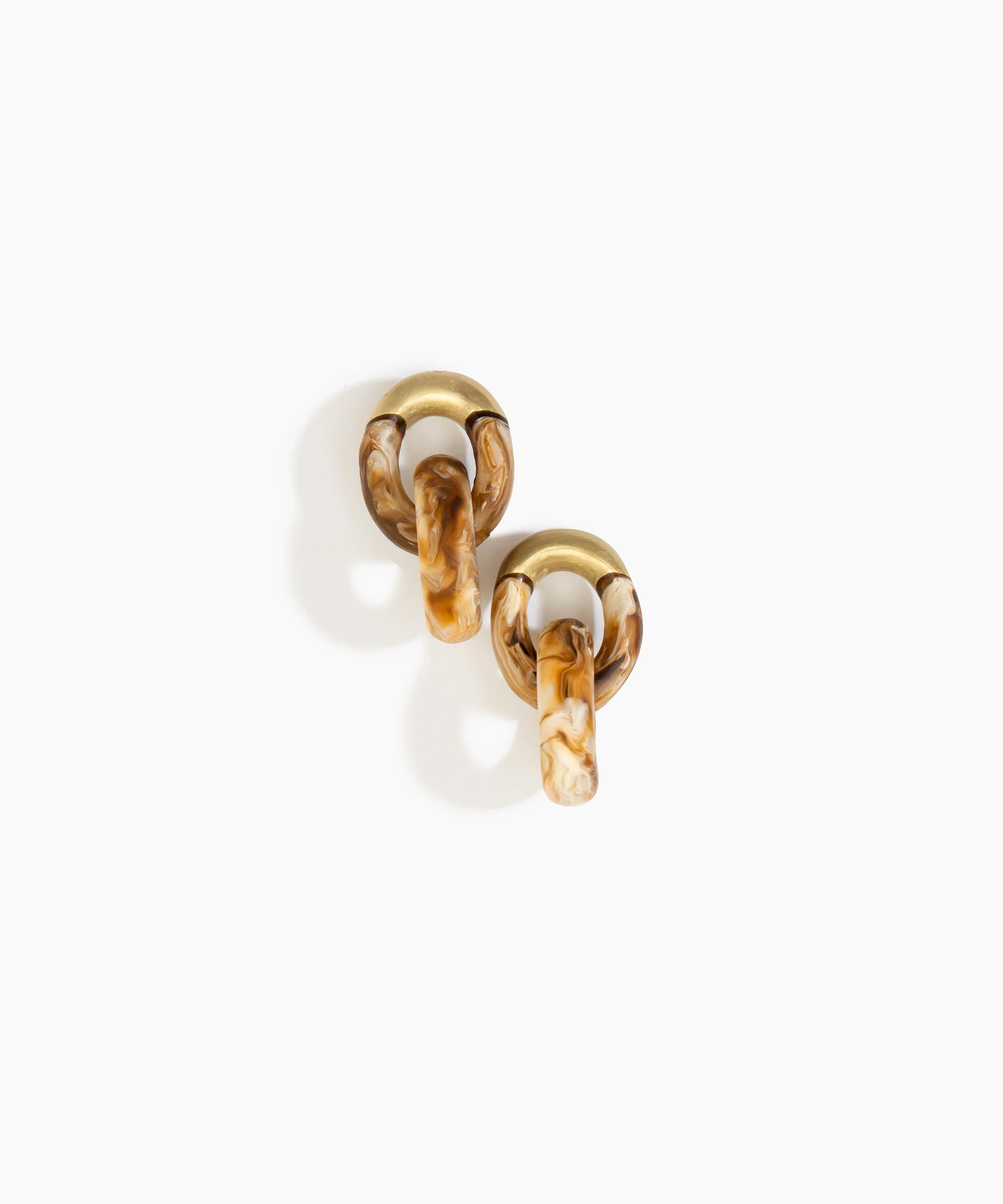 Small Rock Chain Earrings - Image 9