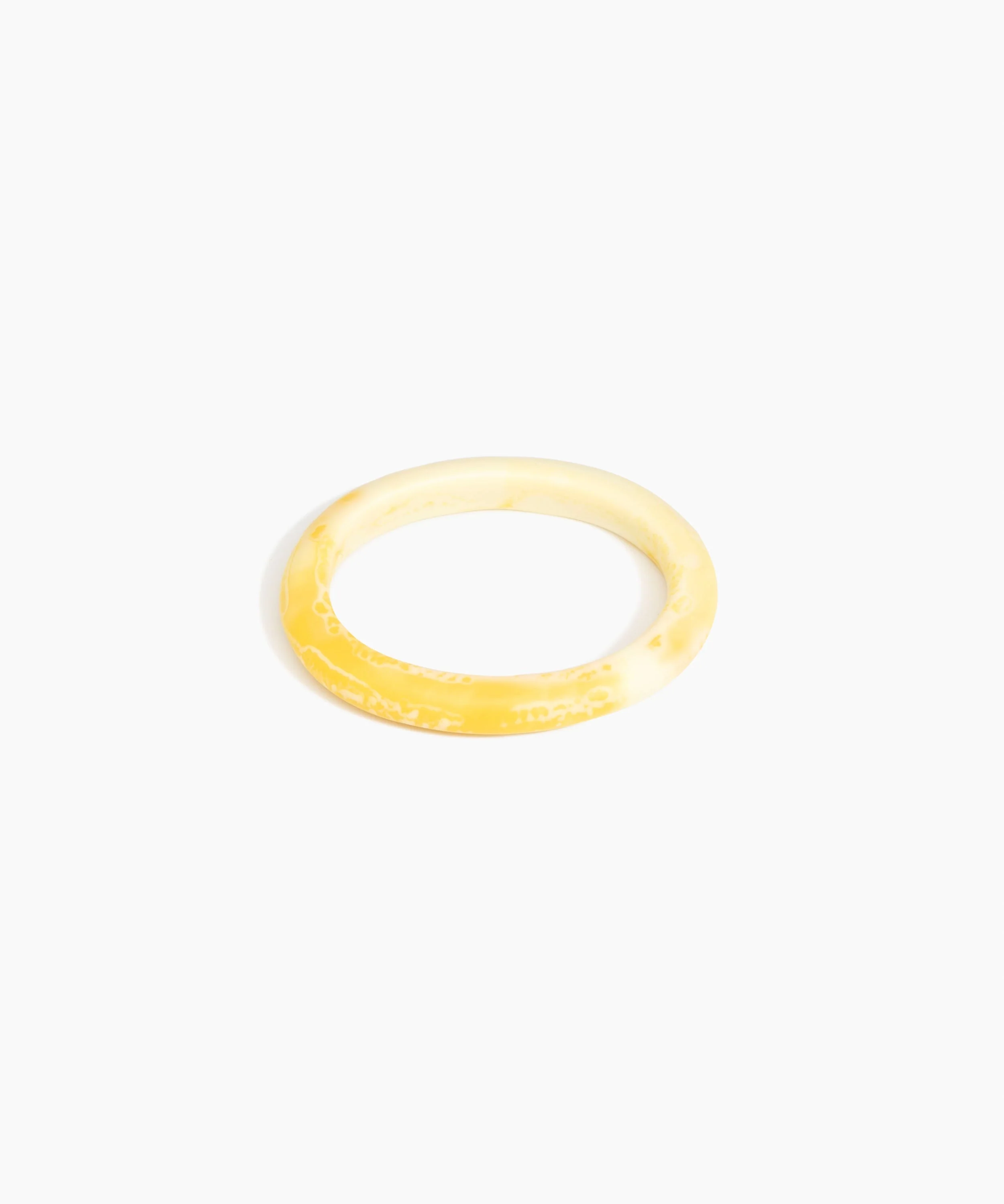 Small Organic Oval Bangle - Image 11