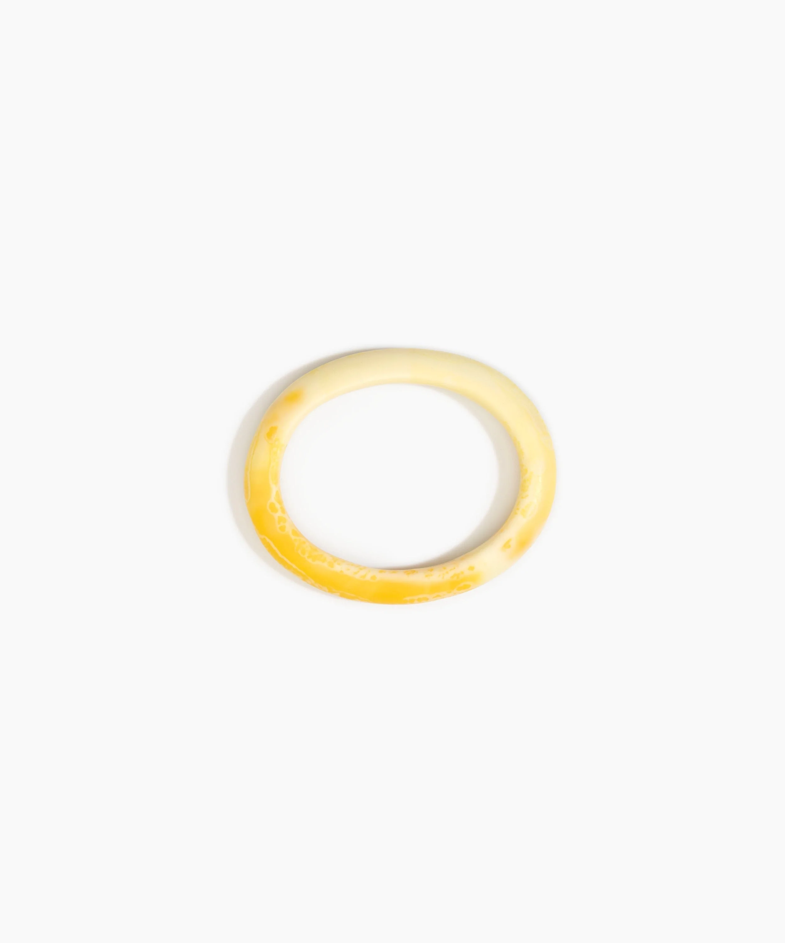 Small Organic Oval Bangle - Image 12