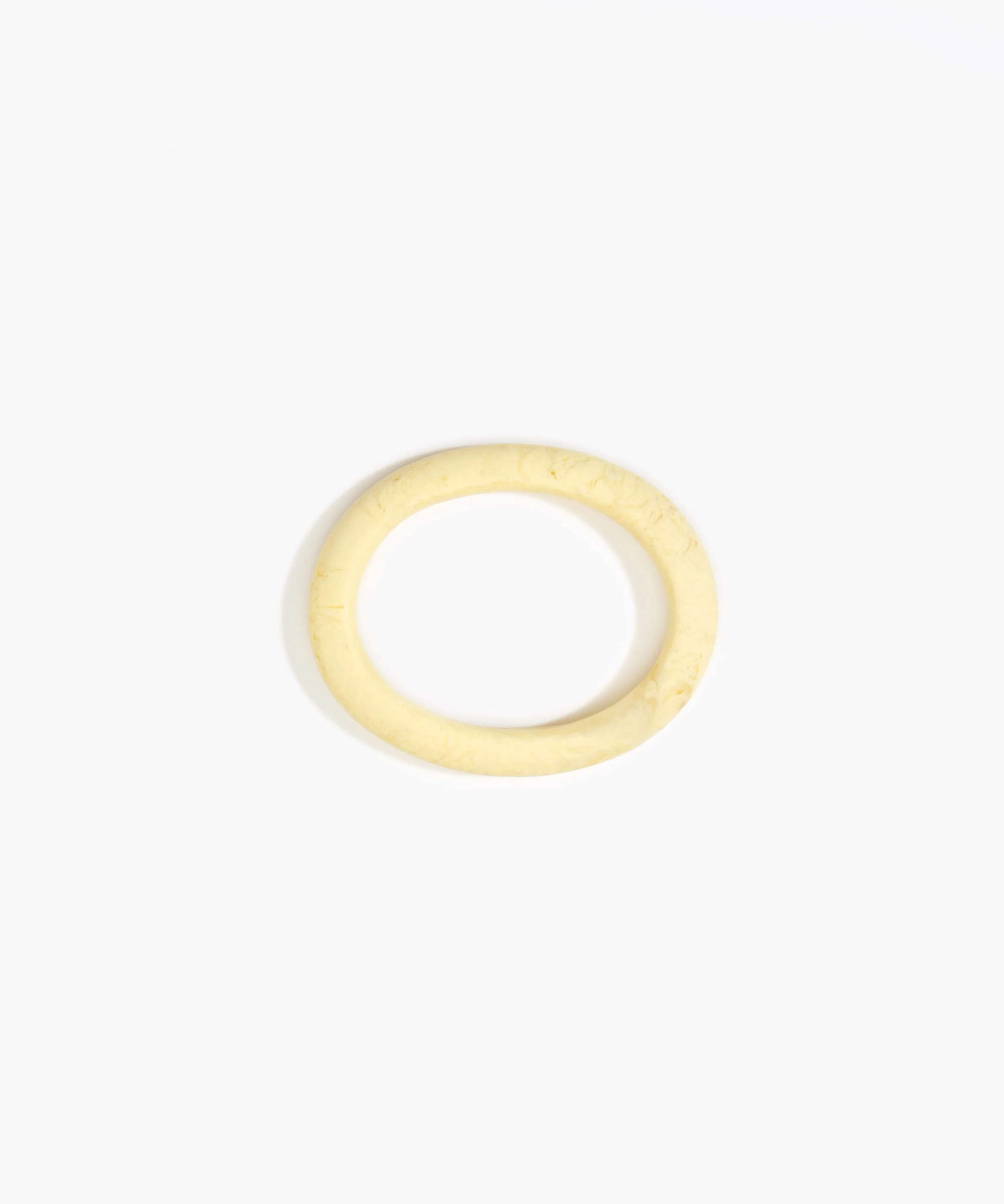 Small Organic Oval Bangle - Image 16
