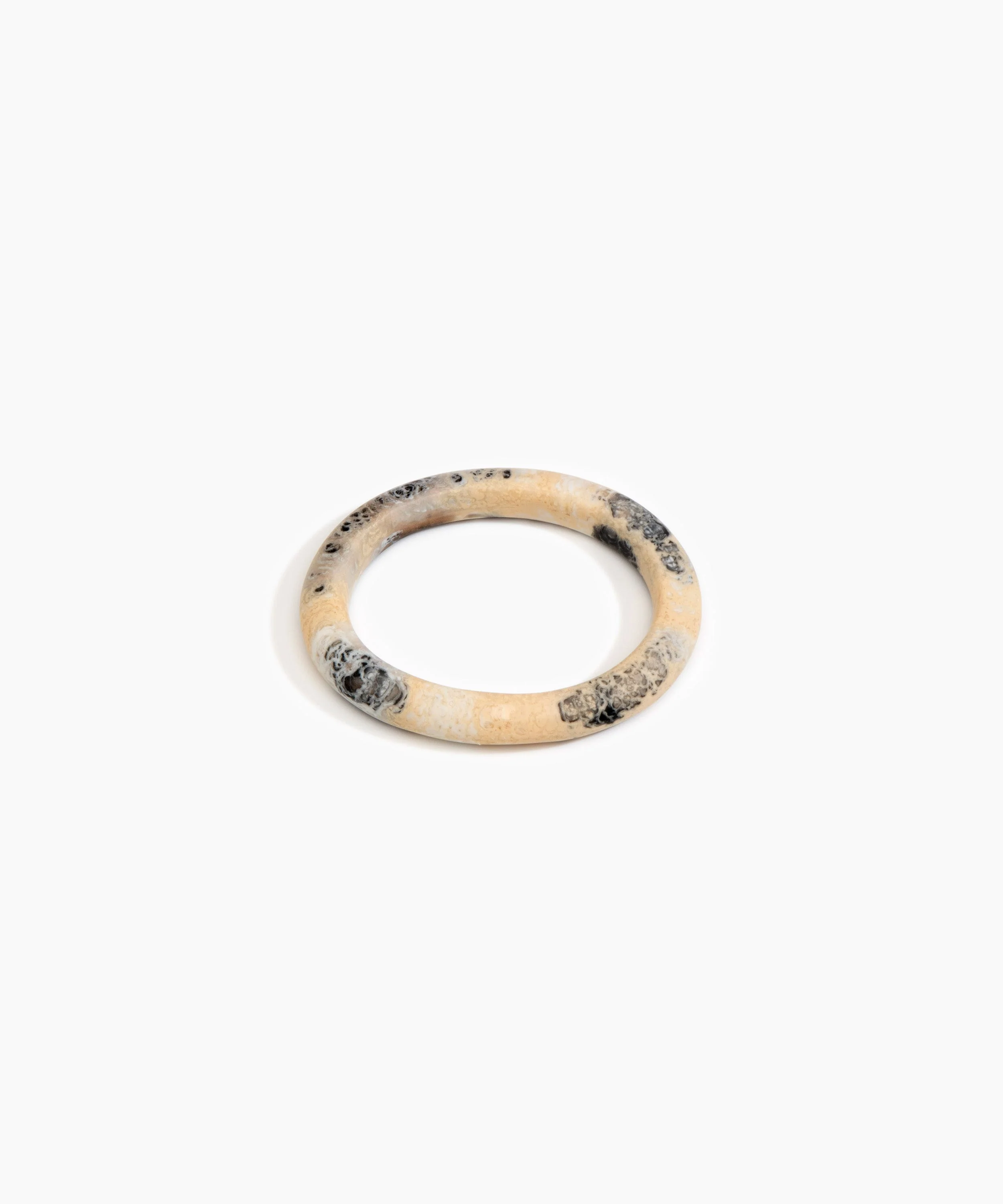 Small Organic Oval Bangle - Image 19