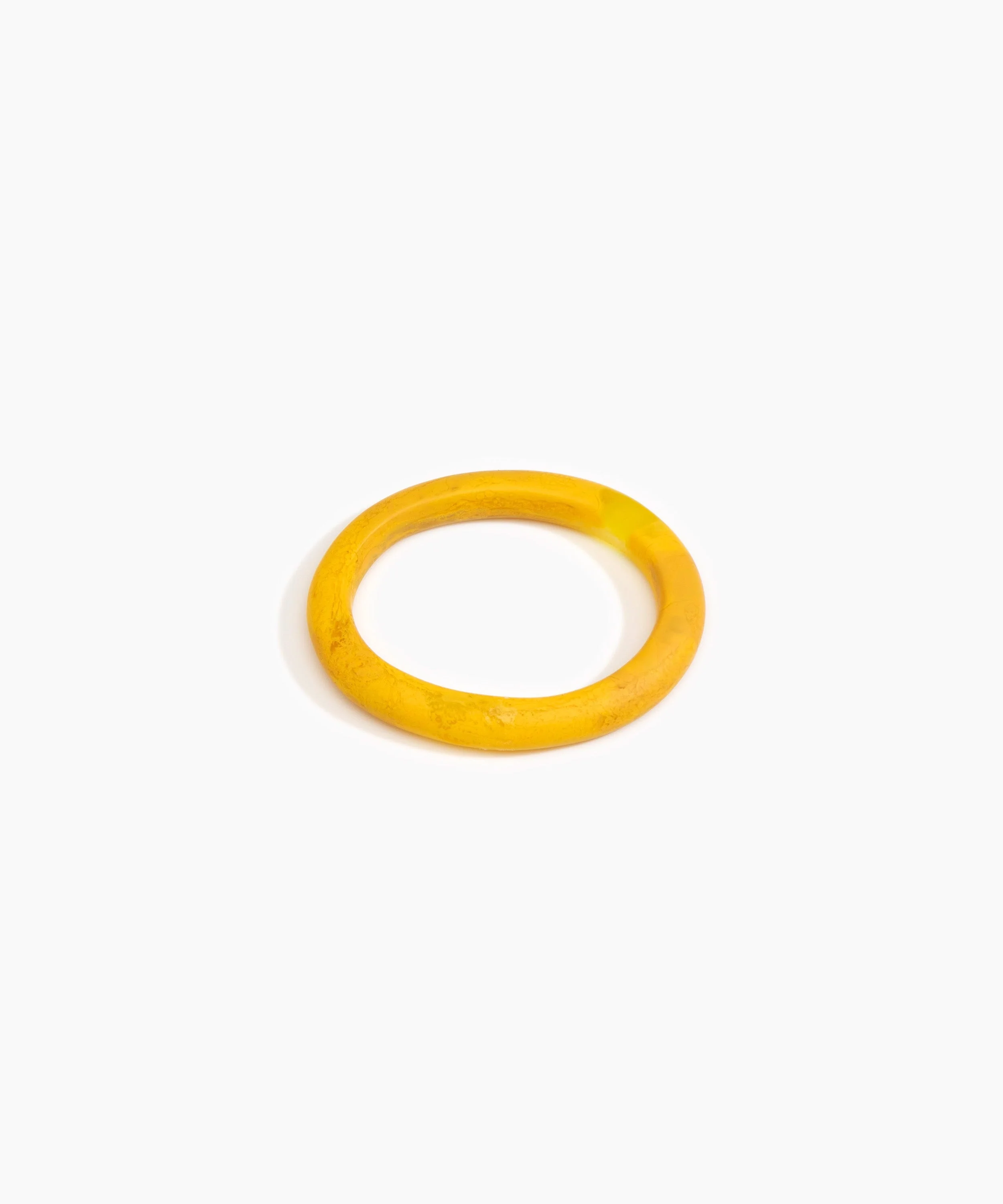 Small Organic Oval Bangle - Image 3