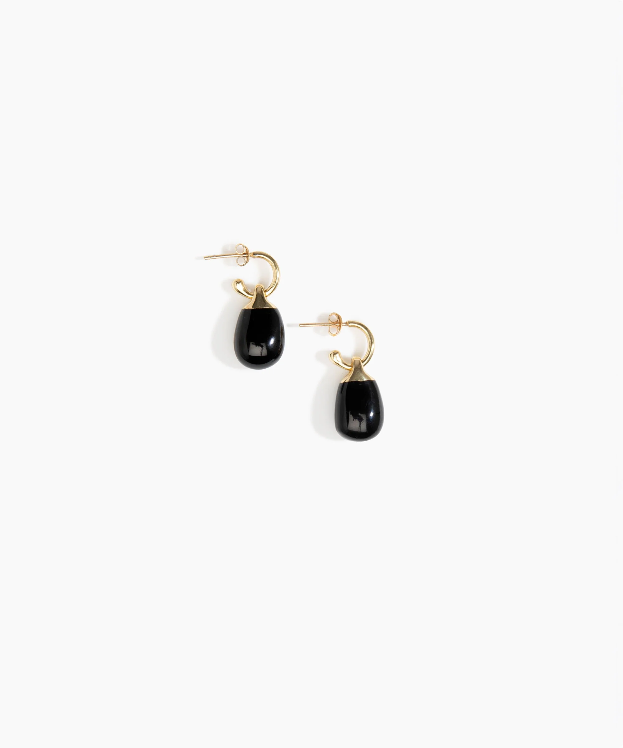 Small River Rock Hoop Earrings - Image 14