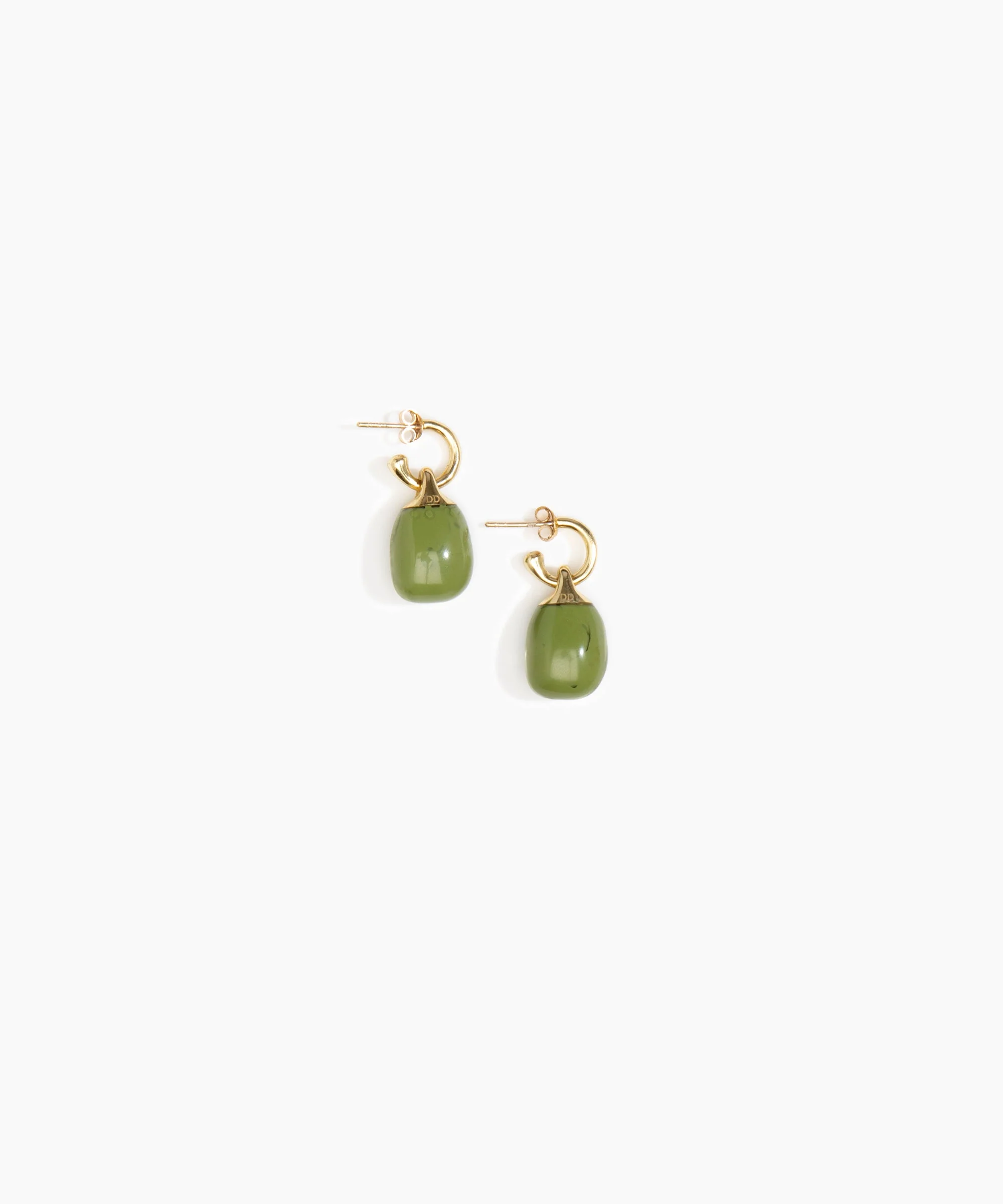 Small River Rock Hoop Earrings - Image 20