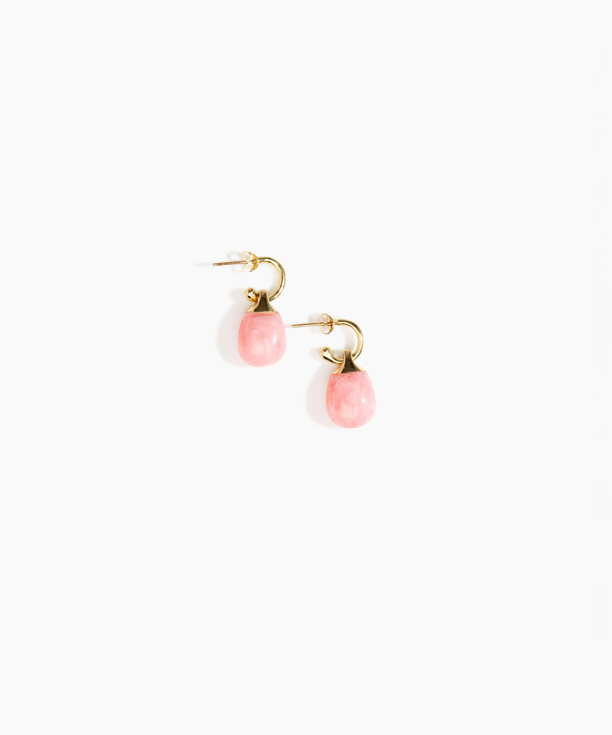 Small River Rock Hoop Earrings - Image 21