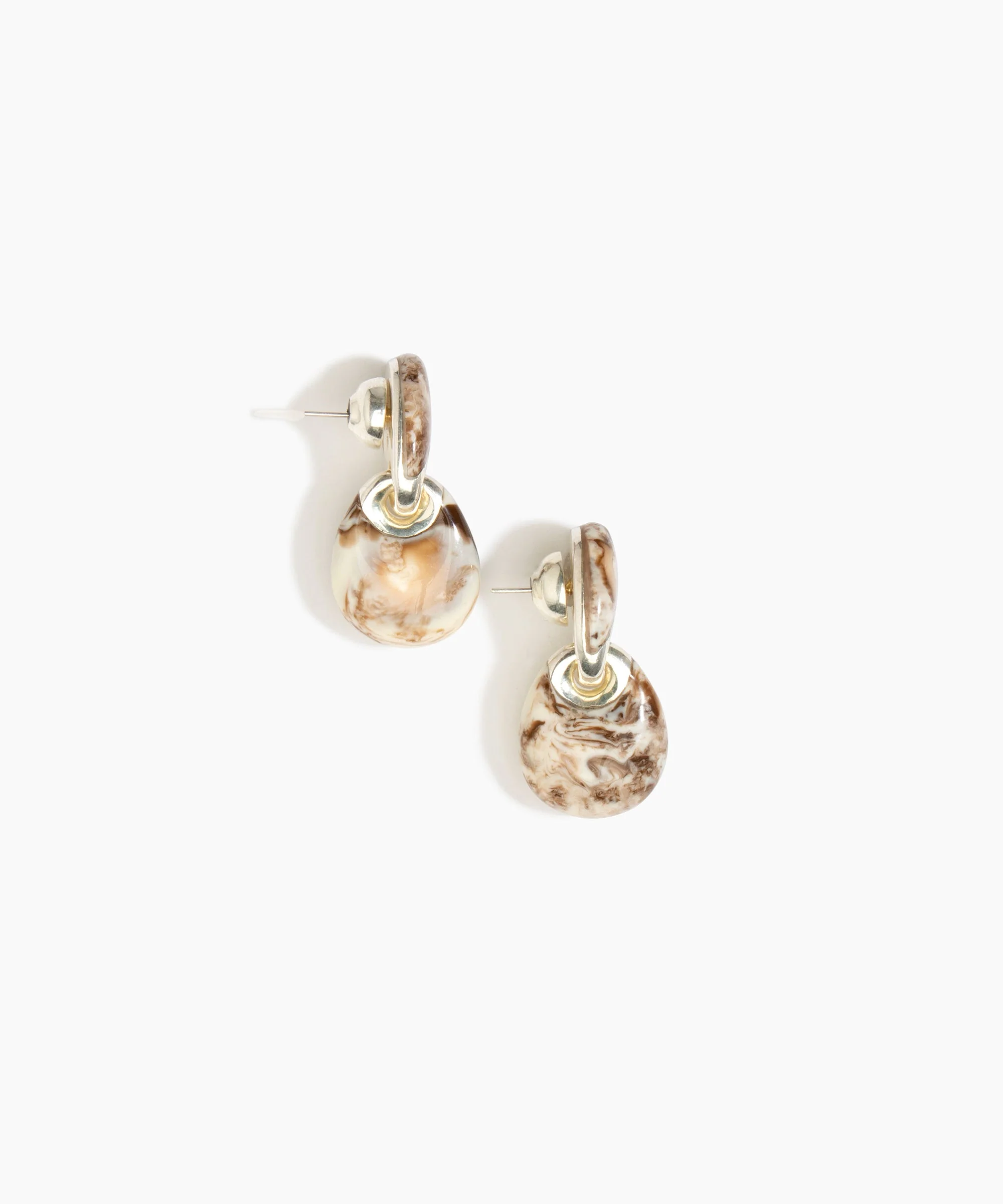 Small Rock Duo Earrings - Image 2