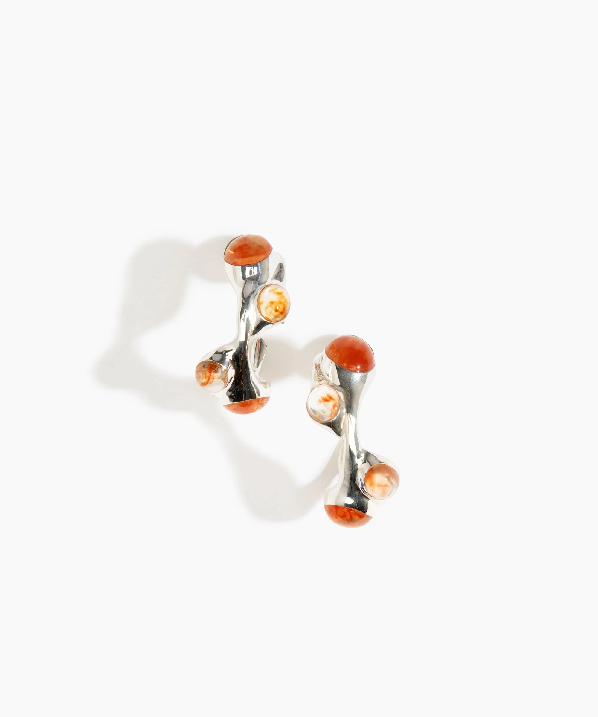Watercolour Hoop Earrings - Image 2