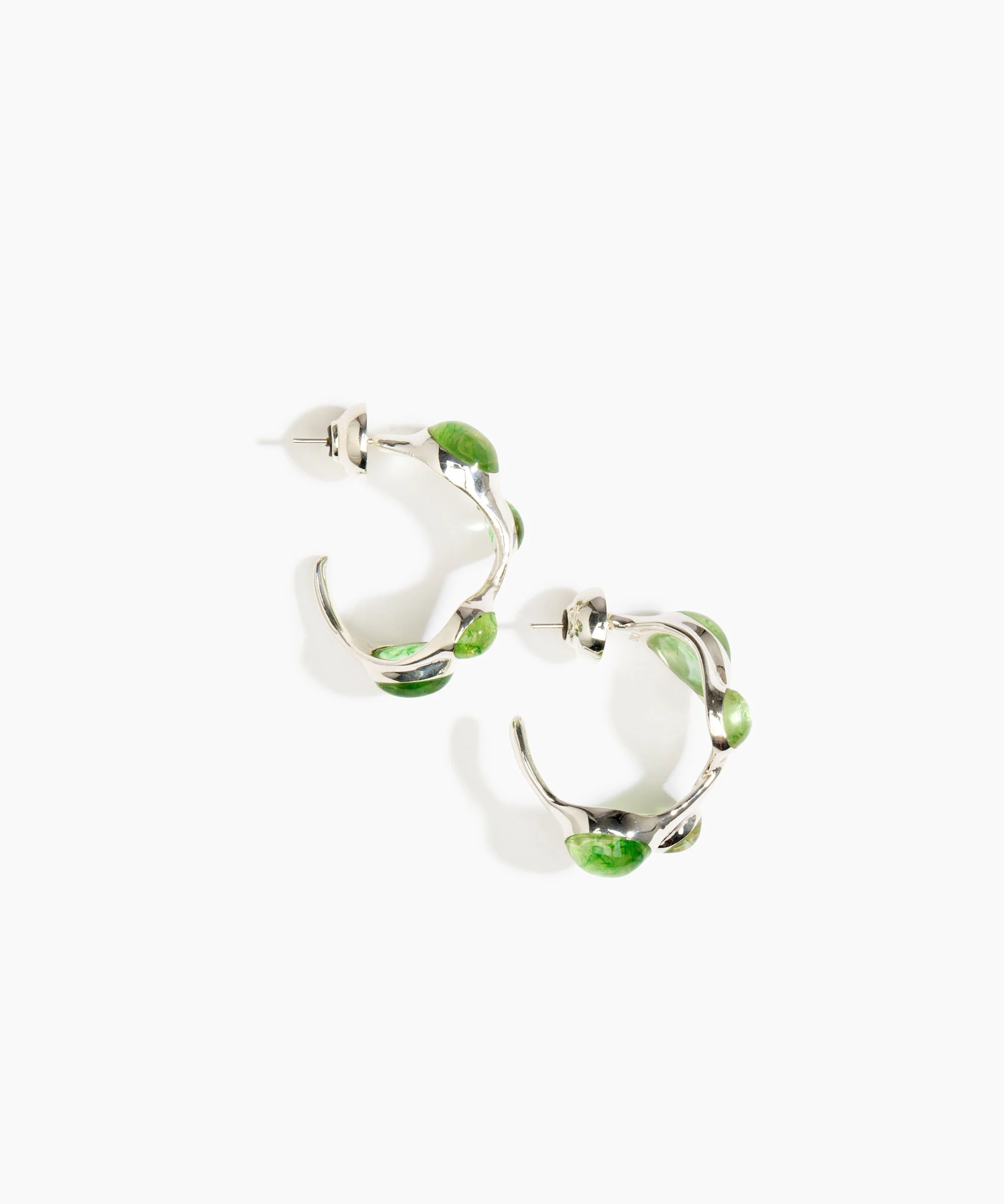 Watercolour Hoop Earrings - Image 5