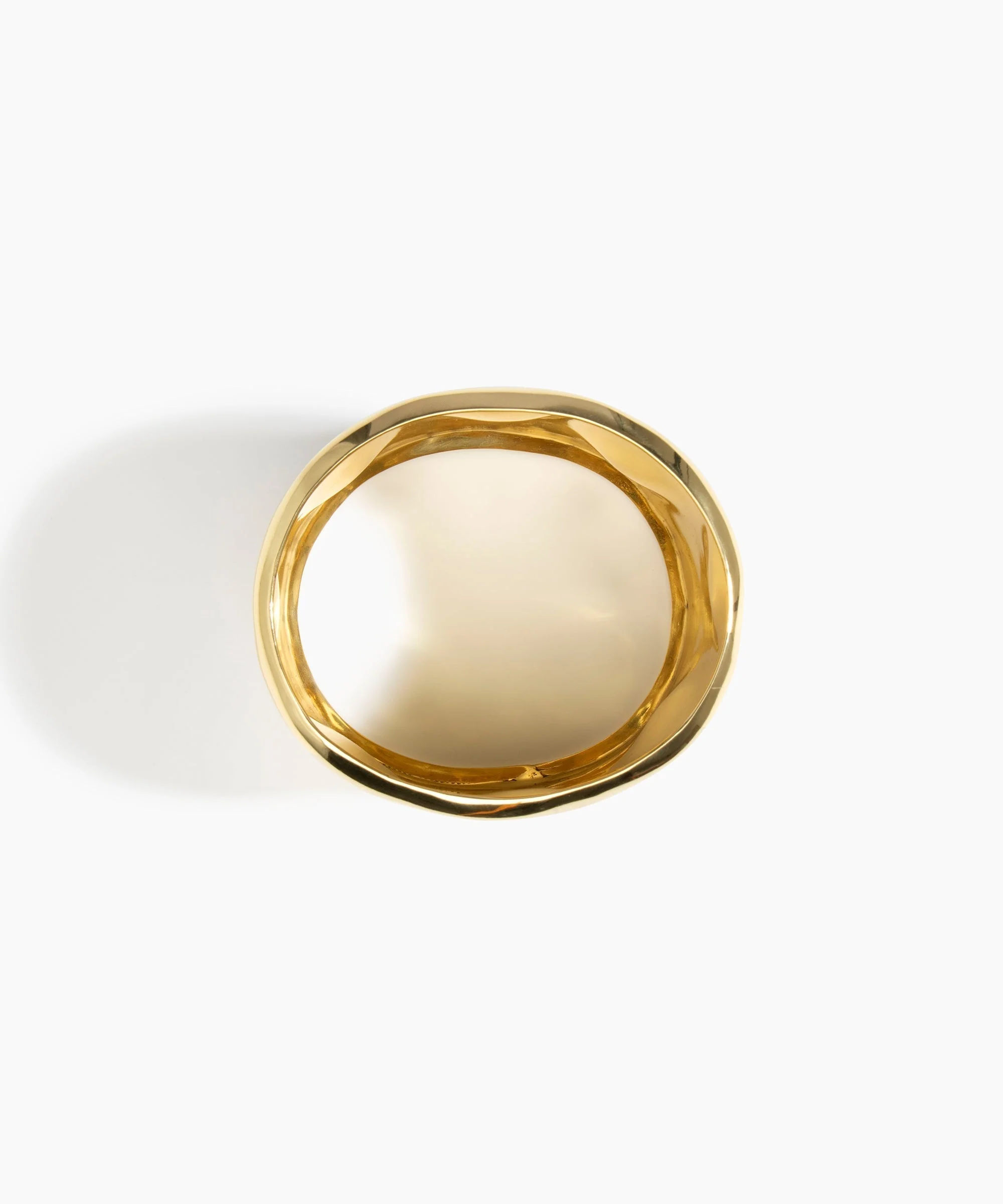 Wide Dimpled Bangle - Image 2