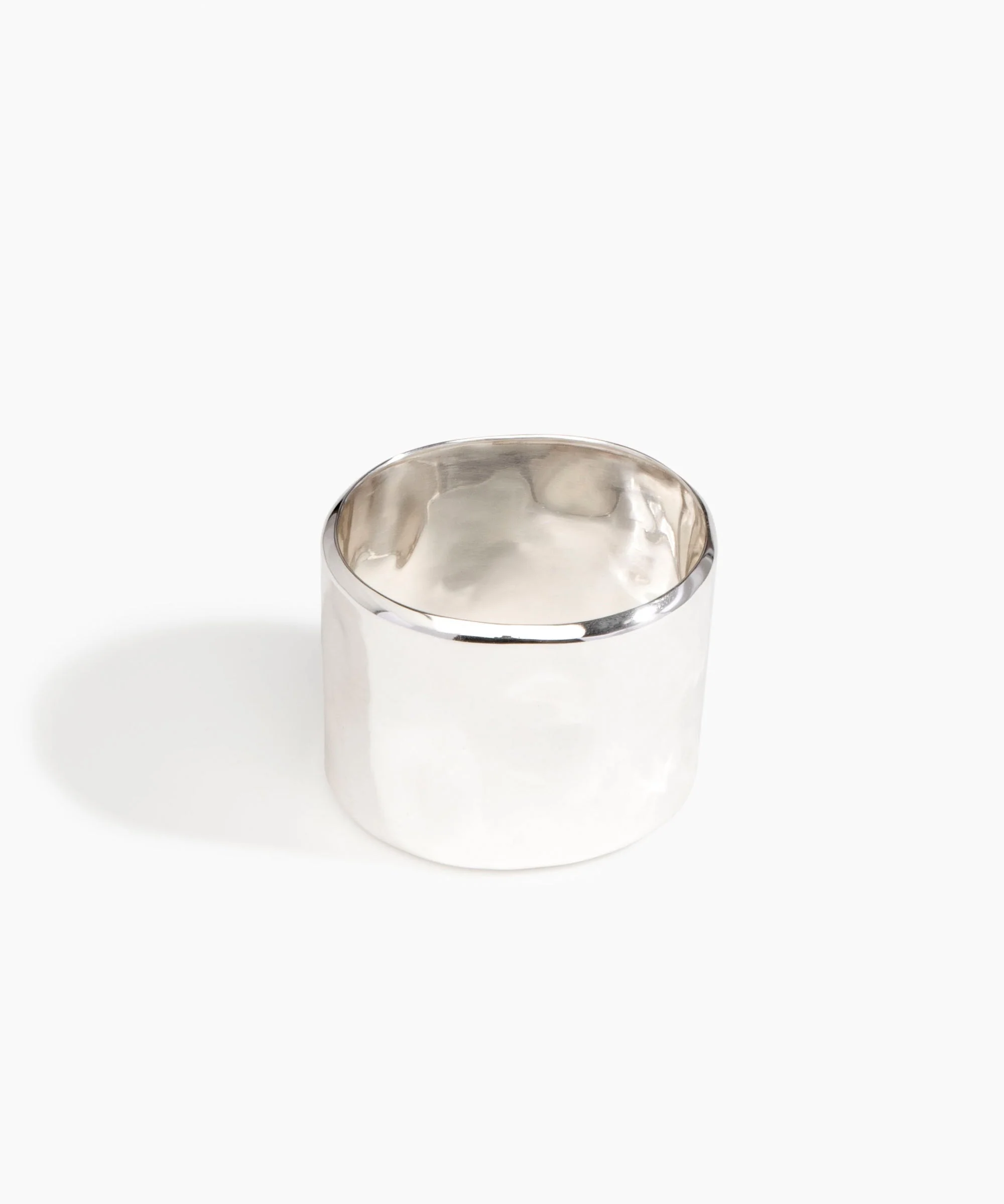 Wide Dimpled Bangle - Image 3